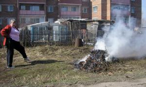 Луцька міськрада заборонила палити суху траву і сміття