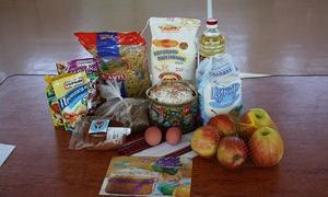 Малозабезпеченим волинянам роздали пасхальні продуктові набори