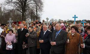 На місці знищеного у 1943-му села на Горохівщині встановили пам’ятник
