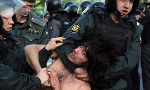 У столиці Росії затримали понад півтисячі учасників «Маршу мільйонів»