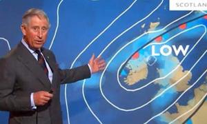 Принц Чарльз розповів у Шотландії прогноз погоди