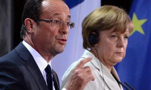 Олланд і Меркель разом помізкували над відновленням європейської економіки