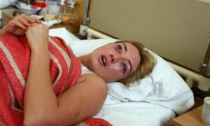 Розинській відбили нирку. Є підозра на перелом ноги