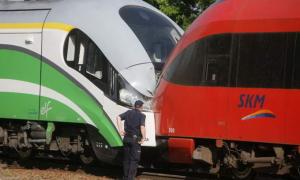 У Варшаві зіткнулися два потяги