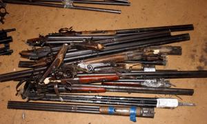 Волинські міліціонери знищили 65 рушниць, пістолетів та гвинтівок