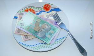 Половина українців тратить зарплатню лише на їжу