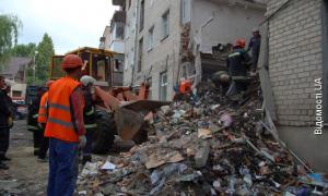 На квартири мешканцям обваленого будинку виділять 1,8 мільйона