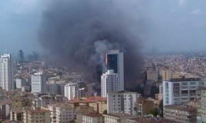 У Стамбулі палав 42-поверховий хмарочос