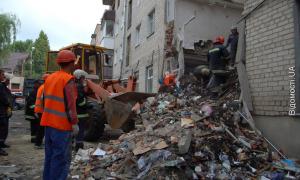 Ремонтувати обвалений будинок на Рівненській почнуть у кінці серпня