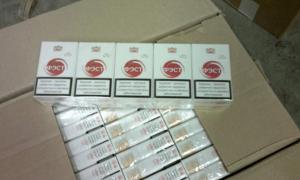 Працівники ДАІ затримали 168 ящиків контрабандних цигарок