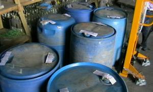 На Волині податкова міліція затримала підпільний вантаж спирту