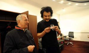 Художник подарував Кіркорову мікропортрет з пронизливим поглядом