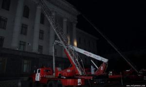 У Луцьку горів головний корпус Східноєвропейського університету