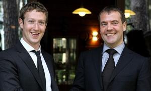 Цукерберг навідався у Москву, щоб поговорити з Медведєвим