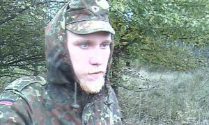 Білоруський активіст-мандрівник розповів однодумцям з Полтави про репресії в його країні