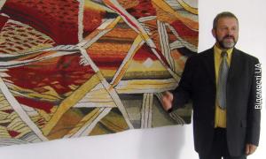 Гобелени Богдана Губаля мають попит, однак на замовлення він не працює