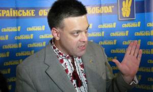 Тягнибок упевнений, що влада краде у них кожен третій голос