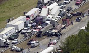 У Техасі в одному ДТП зіткнулися 150 машин