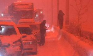 Снігопад спричинив у Бельгії 350-кілометрові затори