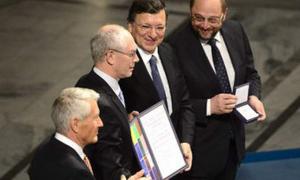 Лідерам Євросоюзу вручили Нобелівську премію миру