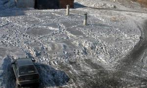 У Росії випав чорний сніг