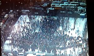 Поліція каже, що на Марш свободи зібралось менше тисячі людей