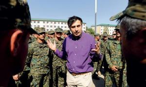 Саакашвілі зустрічатиме Новий рік в Афганістані разом із миротворцями