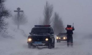 ДАІ у зв’язку з негодою обмежила рух на дорогах двох областей 