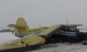 На Житомирщині впав літак