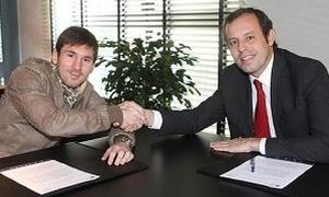 Мессі підписав новий контракт з «Барселоною»