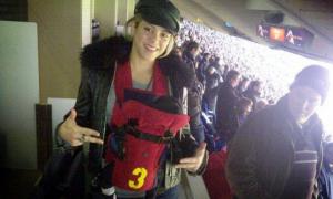 Шакіра прийшла з маленьким сином на гру коханого 