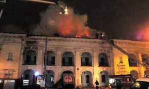 Пожежа у Гостиному дворі трапилась через незаконну сауну на горищі