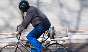 Британець створив велосипед, що дихає