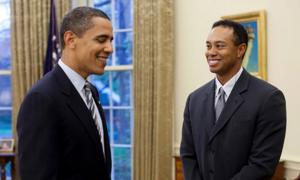 Обама таємно пограв у гольф із найуспішнішим гольфістом сучасності