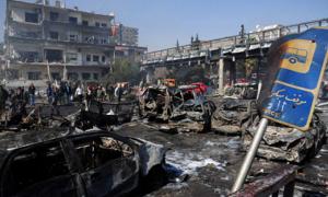 Десятки людей загинули при серії вибухів у Дамаску 