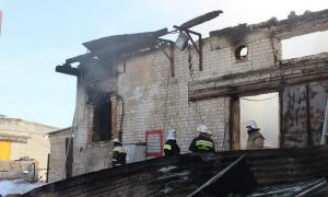 На Київщині горів хімічний склад «Сільгоспхімії»
