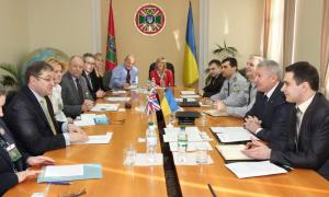 У столиці вперше зустрілися прикордонники України та Великобританії