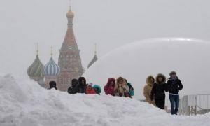 Снігопади з України дісталися до Росії