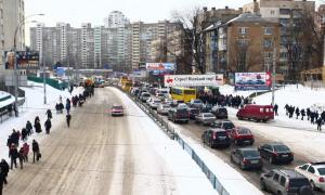 Київ буде непроїзним щонайменше до кінця тижня
