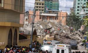 У Танзанії обвалився 16-поверховий будинок