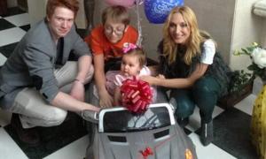 Крістіна Орбакайте подарувала донечці іменний торт і «Мерседес»