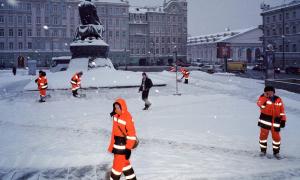 У Москві досі лежить сніг висотою 65 см