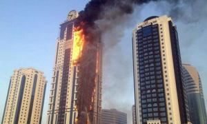 У пожежі в «Грозний-Сіті» Кадиров побачив волю Аллаха і пообіцяв відбудувати хмарочос