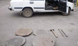 Викрадачі каналізаційних люків і могильних ланцюгів промишляли у трьох областях