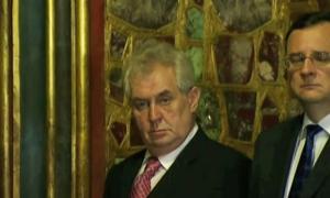 Президента Чехії запідозрили в тому, що він прийшов нетверезим на офіційну церемонію