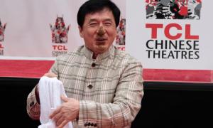 Джекі Чан став першим китайцем, який лишив відбитки долоней у Голлівуді
