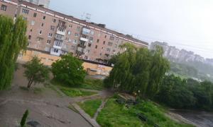 Вулиці Тернополя перетворилися на річки
