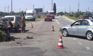 У Херсоні даішник врятував автобуси з дітьми від зіткнення з автомобілем