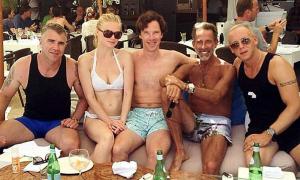 Серіальний Шерлок Бенедикт Камбербетч відпочиває на Ібіці з російською моделлю