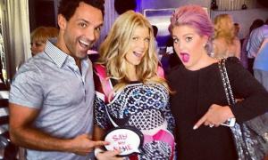 38-річна Ферджі влаштувала гулянку перед пологами